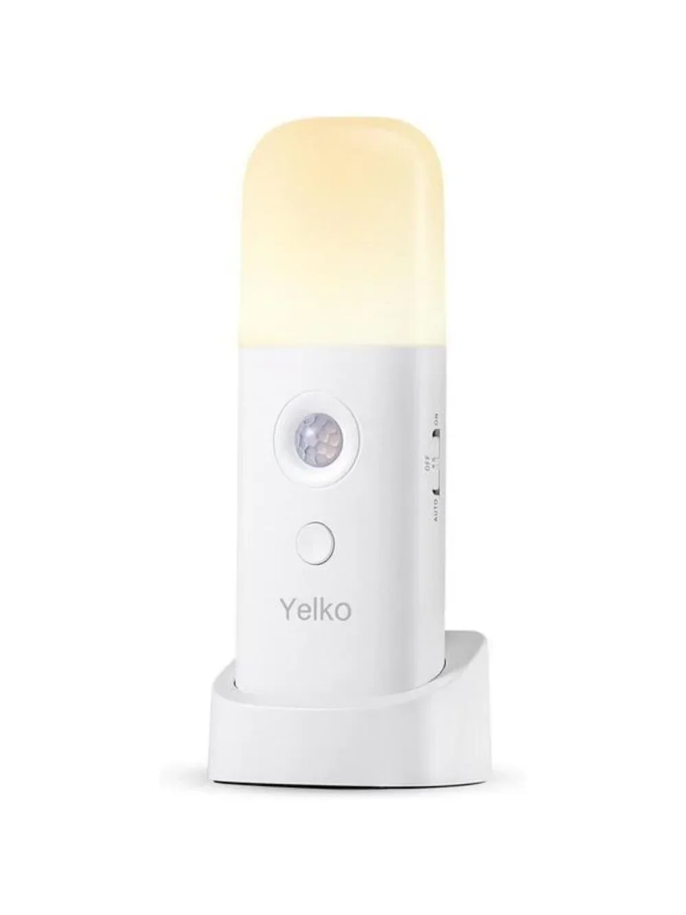 Motion Sensor Night Light Rechargeable Battery Powered Portable Dimmable Warm